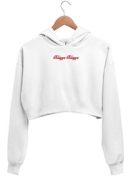 Chaiyya Chaiyya  Crop Hoodie