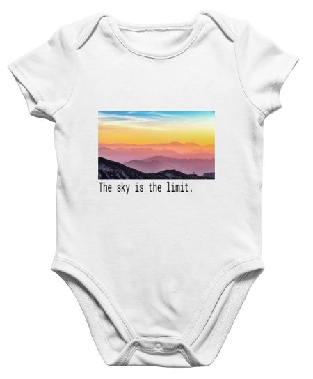 The Sky- motivational design Onesie