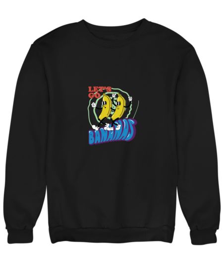 Retro Delight Let's Go Bananas Sweatshirt