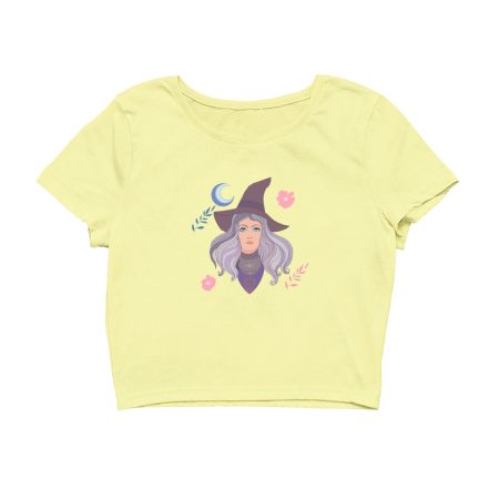 Halloween Witch Crop Top