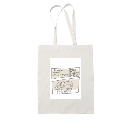 Cute Tote  White Tote Bag