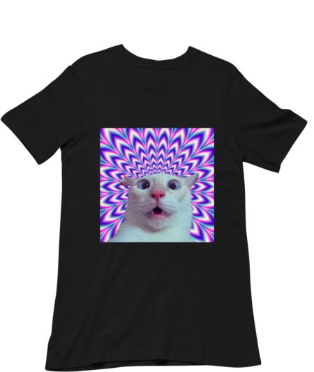 Trippy Kitty Classic T-Shirt