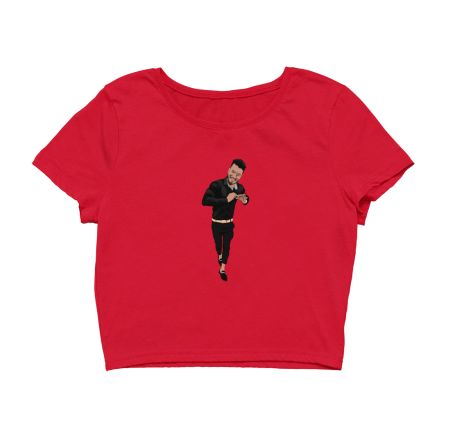 DIL VICH TERE LIYE MEME Crop Top