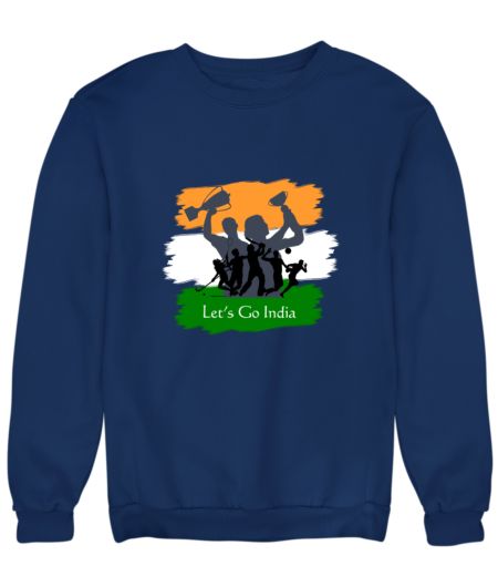 Let' s Go India Sweatshirt