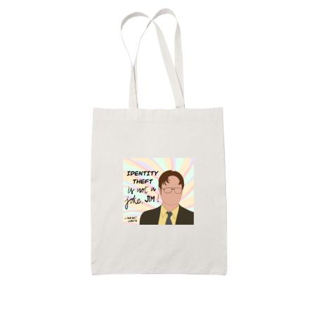 Identity theft is not a joke White Tote Bag