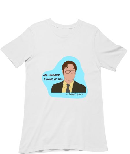 Ah, humour - Dwight Shrute  Regular T-Shirt