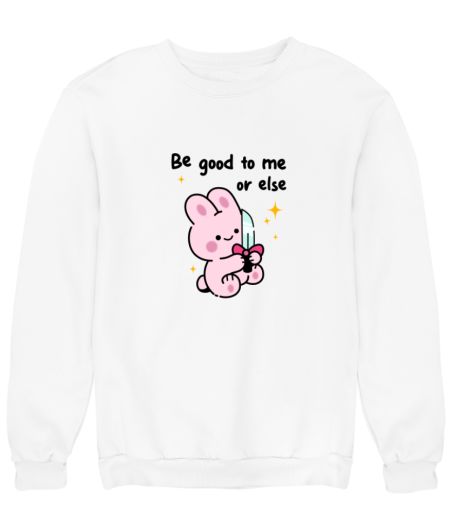 Bunny Blade Warning Sweatshirt