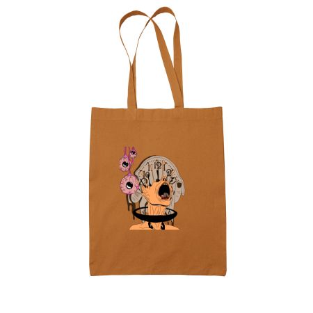 Melting art Colored Tote Bag