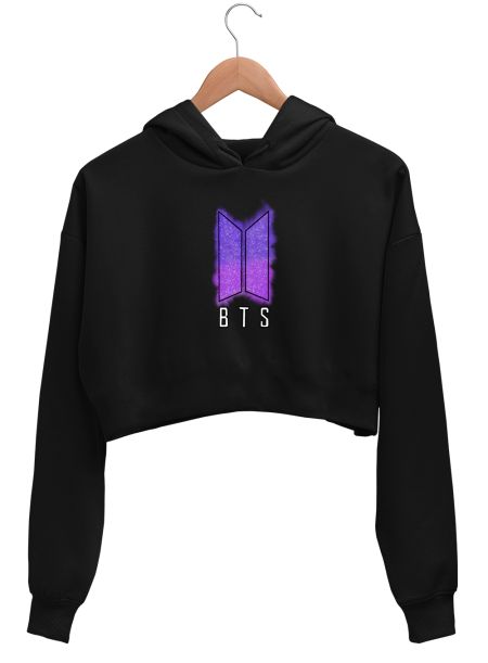 BTS Crop Hoodie