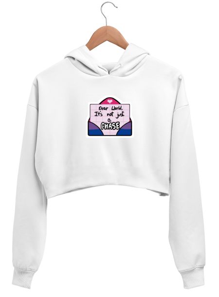Not Just A Phase - Bi Crop Hoodie