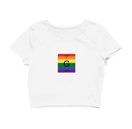 Periodic Table Pride Crop Top