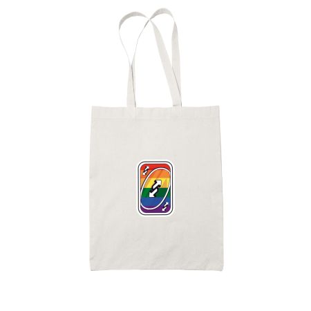 Uno Reverse Card Pride White Tote Bag