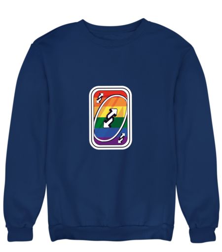 Uno Reverse Card Pride Sweatshirt