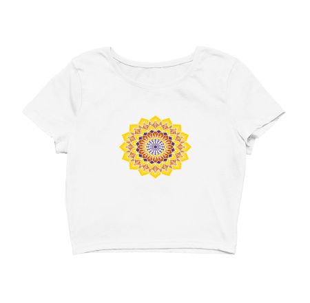 mandala Crop Top