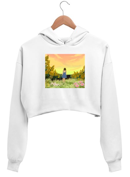 Sunshine Crop Hoodie