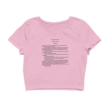 Pride & Prejudice Crop Top