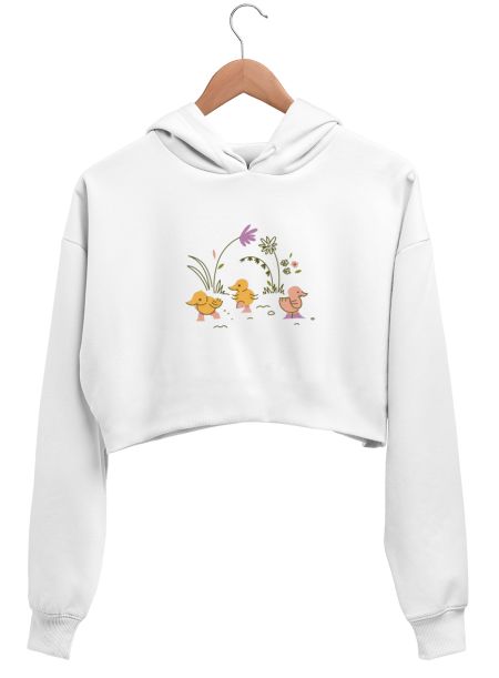 Ducks Crop Hoodie