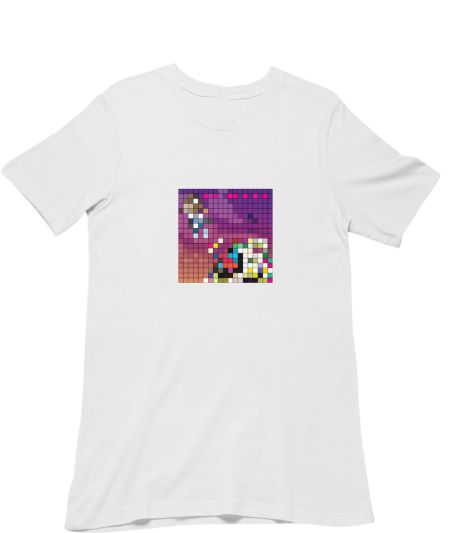 Graduation Pixel Album Cover Classic T-Shirt