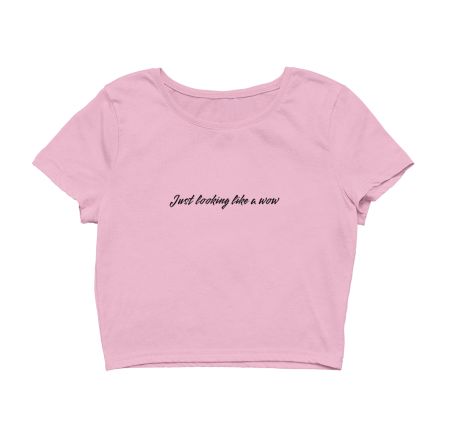 Trending-wow Crop Top