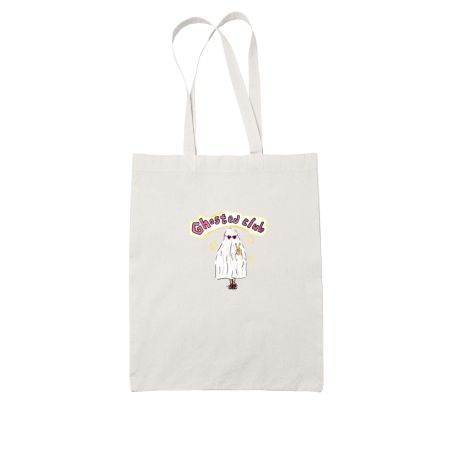 Ghosted Club White Tote Bag