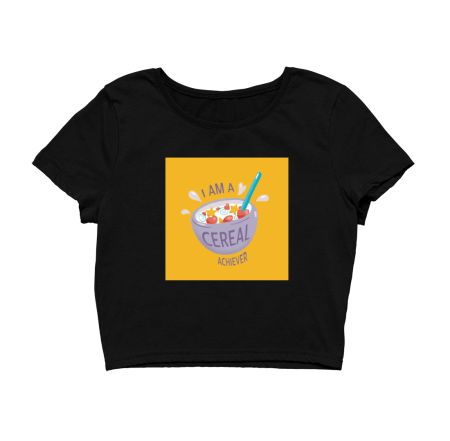 Cereal Achiever Crop Top