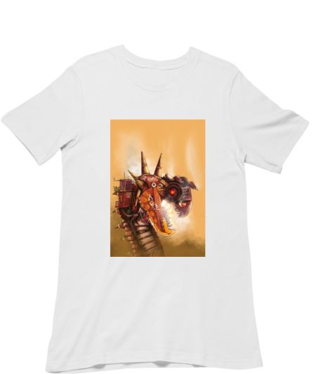 Post Apocalyptic Dragon Classic T-Shirt