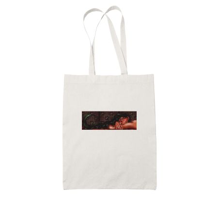 Scotch White Tote Bag