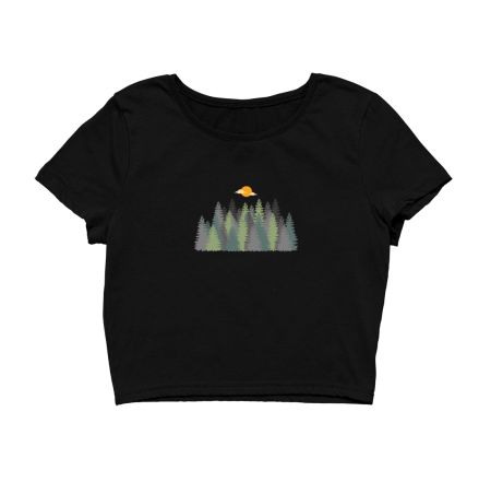 Sunset Forest Crop Top