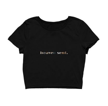 heaven sent Crop Top