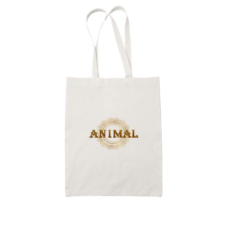 Animal  White Tote Bag