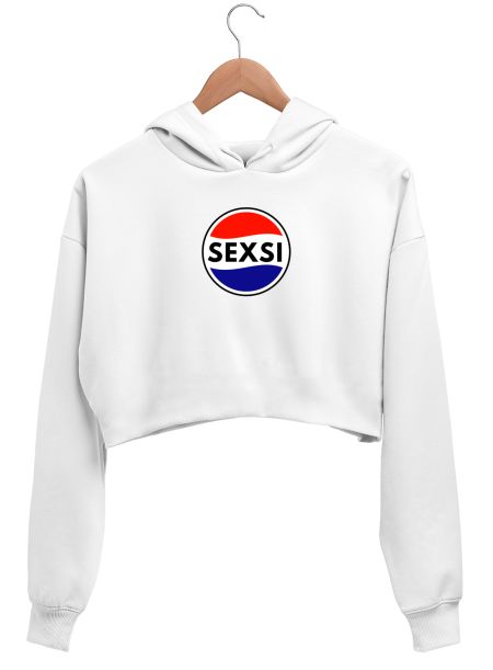 PEPSI SEXSI Crop Hoodie