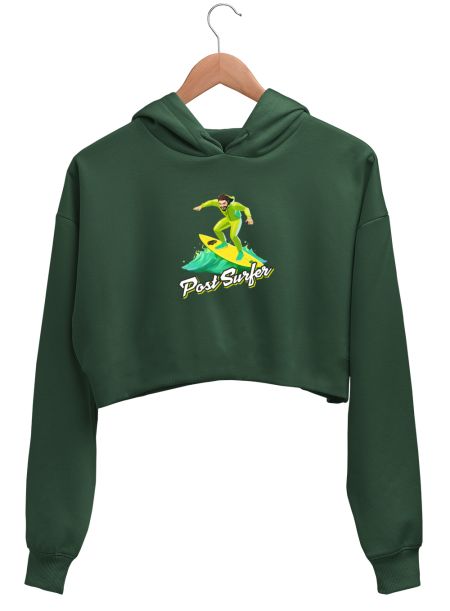 Post Malone Surfer Crop Hoodie