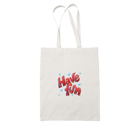 Fun-time White Tote Bag