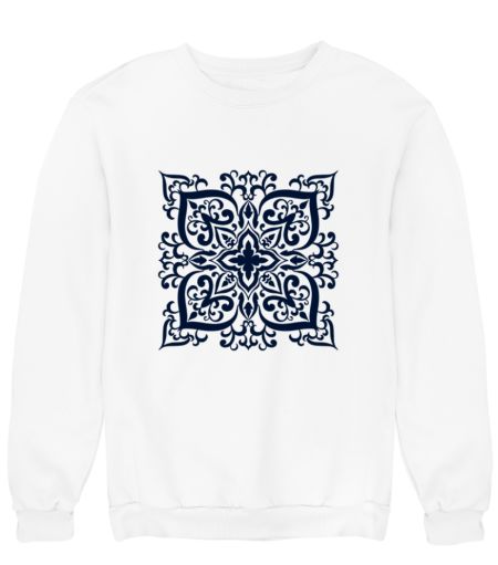 Mandala Designed T Shirt Sweatshirt