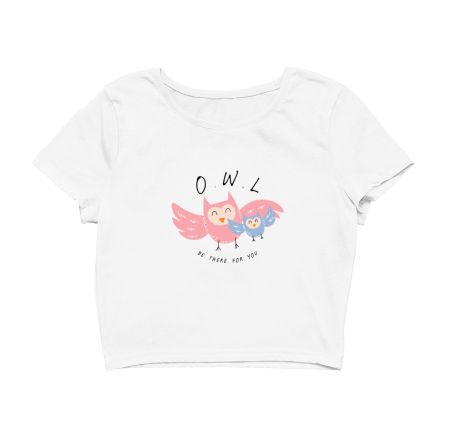 Owl be there for you (Friends) Crop Top