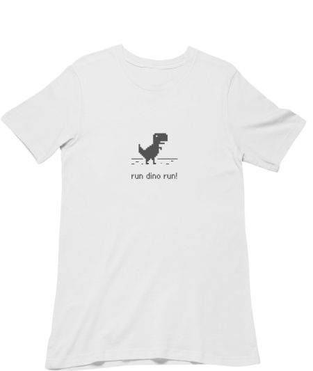 Run dino run Classic T-Shirt