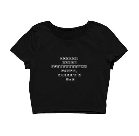 Quoted Crop Top