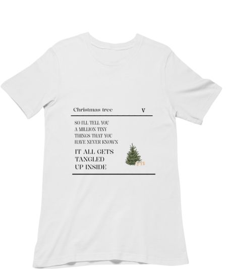 Christmas tree by V Regular T-Shirt