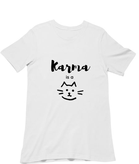 Karma is a cat (Taylor Swift) Classic T-Shirt