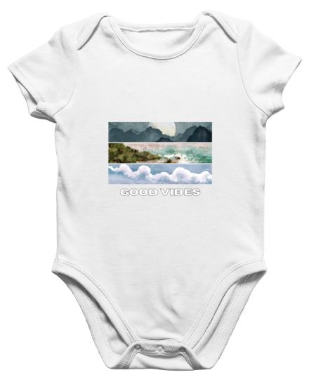 Modern Good Vibes Onesie