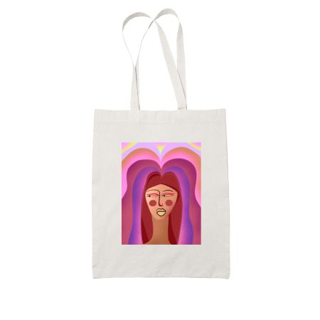 A Woman in Love White Tote Bag