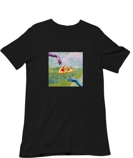 Creation of Adam x Pizza Classic T-Shirt