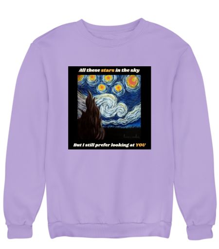 Starry Night - Lemon Cookie Sweatshirt