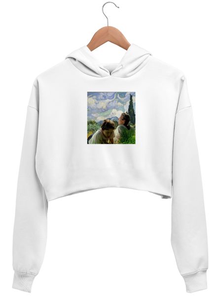 call me by your name- cypress Crop Hoodie