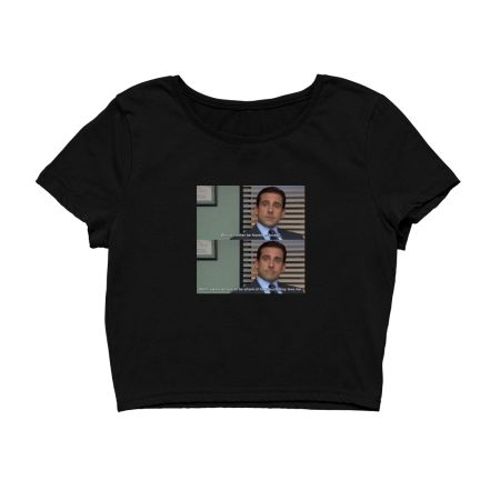 Michael scott Crop Top