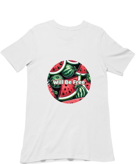 Watermelon - Free Palestine Classic T-Shirt