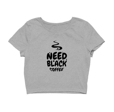 Caffeine Coziness Crop Top