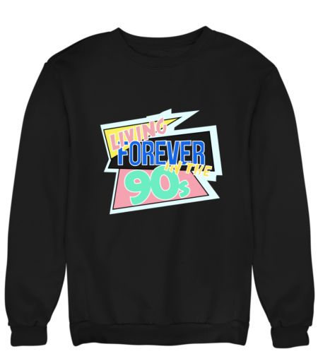 LIVING 90S PRINT  Sweatshirt