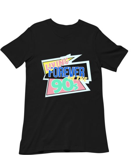 LIVING 90S PRINT  Classic T-Shirt