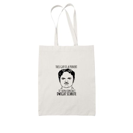 The office-Dwight schrute White Tote Bag